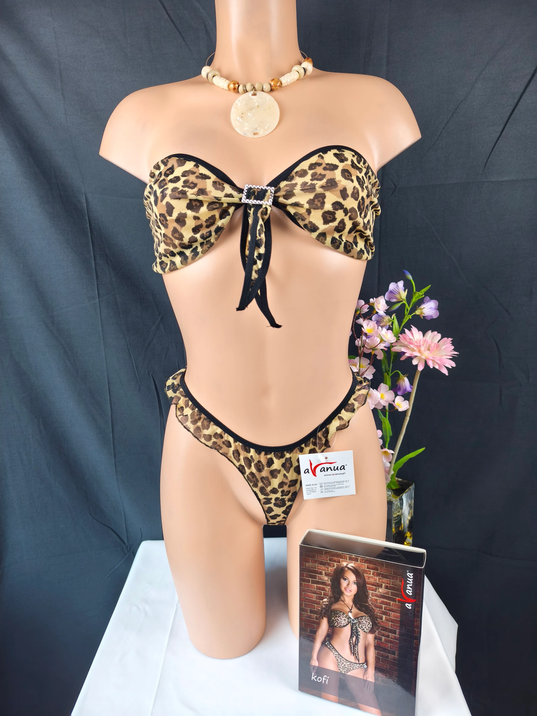 Ensemble 2 pièces au motif léopard ultra tendance & sexy / Neuf Taille S/M 36-38